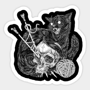 Spinsters of Horror Sticker